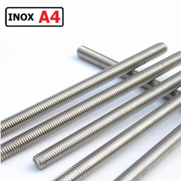 Featured Prodotto BARRA FILETTATA INOX AISI 316 da 1 METRO