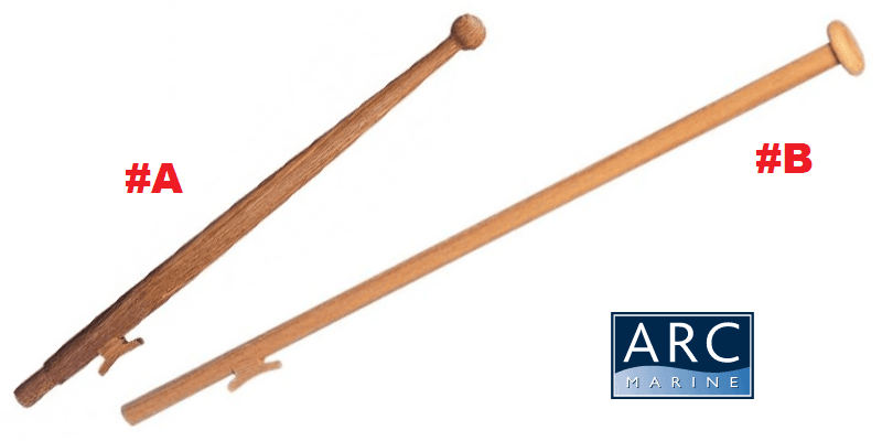 Featured Prodotto ASTE BANDIERA TEAK